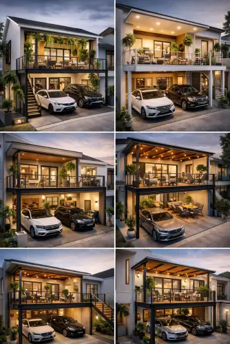 Mezannine Teras Rumah Keren di Karangbahagia